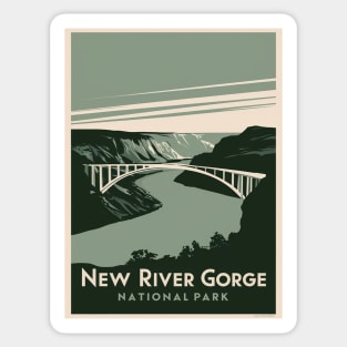 New River Gorge National Park Bridge Sticker